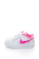 Nike Pantofi sport de piele cu detalii contrastante Court Borough Low Fete