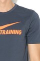 Nike Tricou athletic cut cu imprimeu logo cauciucat, pentru fitness Barbati