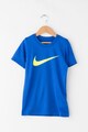Nike Tricou dri-fit cu imprimeu logo Baieti