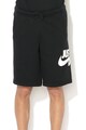 Nike Bermude cu captuseala din fleece si talie elastica cu snur pentru ajustare Barbati