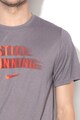 Nike Tricou cu imprimeu text, pentru alergare Barbati