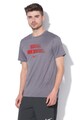 Nike Tricou cu imprimeu text, pentru alergare Barbati