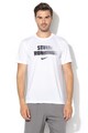 Nike Tricou cu imprimeu text, pentru alergare Barbati