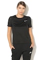 Nike Tricou cu insertii de plasa, pentru alergare Femei