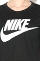 Nike Къса тениска с модал и щампа с лого Жени