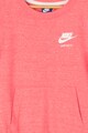 Nike Спортна тениска с джоб тип кенгуру Момичета