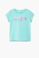 Mango Tricou din bumbac cu imprimeu text Fete