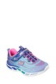 Skechers Pantofi sport din plasa tricotata cu insertii de fir stralucitor Litebeams Fete