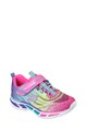 Skechers Pantofi sport din plasa tricotata cu banda velcro Litebeams Fete