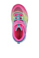 Skechers Pantofi sport din plasa tricotata cu banda velcro Litebeams Fete