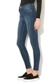 Cheap Monday Blugi skinny fit cu talie inalta si aspect decolorat, Unisex Femei