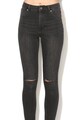 Cheap Monday Blugi super skinny cu rupturi decorative si buzunare Femei