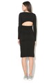 Cheap Monday Rochie bodycon midi cu decupaj pe partea din spate Ask Femei