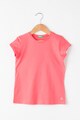 United Colors of Benetton Tricou din bumbac organic cu logo brodat Fete