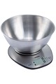 Heinner Cantar de bucatarie cu bol  , bol 5kg, full inox, functie tara, functie cantarire lichide, 1g, display lcd, Inox Femei