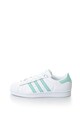 adidas Originals Pantofi sport de piele Superstar Femei