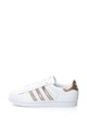 adidas Originals Pantofi sport de piele cu logo Superstar Femei