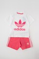 adidas Originals Set de tricou si pantaloni scurti sport Fete