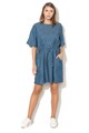 G-Star RAW Rochie supradimensionata din chambray, cu un cordon detasabil Deline Femei