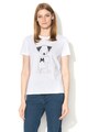 Max&Co Tricou din bumbac cu design brodat Doralice Femei