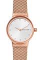 Skagen Часовник Freja с метална верижка Жени