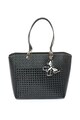 GUESS Geanta shopper cu model logo Flutter Femei