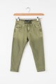 Pepe Jeans London Pantaloni regular fit cu croiala conica si snur Gene Baieti