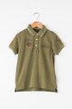 Pepe Jeans London Tricou polo cu text brodat Pierce Baieti