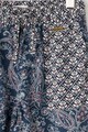 Pepe Jeans London Pantaloni cu model floral si banda elastica in talie Paula Fete
