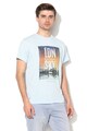 Pepe Jeans London Tricou regular fit cu imprimeu grafic Horizon Barbati