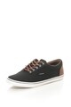 Jack & Jones Pantofi sport din panza cu garnitura din piele sintetica Vision Barbati