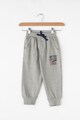 Zee Lane Kids Pantaloni jogger cu imprimeu text Baieti