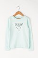 GUESS JEANS Bluza sport cu imprimeu logo stralucitor Fete