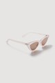 Mango Ochelari de soare cat-eye cu rama transparenta NAOMI Femei