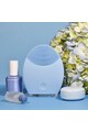 FOREO Dispozitiv de curatare a tenului  LUNA Combination Skin, 8000 oscilatii, 8 viteze, acumulator, Hipoalergenic, Bleu Femei