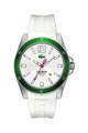 Lacoste Ceas quartz rotund cu o curea de silicon Seattle Barbati