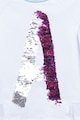 Agatha Ruiz de la Prada Bluza sport decorata cu paiete reversibile Fete