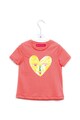 Agatha Ruiz de la Prada Tricou cu design inima din paiete Fete