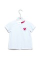 Agatha Ruiz de la Prada Tricou cu aplicatie in forma de inima Streamers Fete