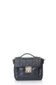 Versace Jeans Geanta crossbody de piele sintetica Femei