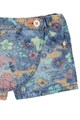 boboli Pantaloni scurti din denim cu model floral Fete