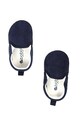 boboli Pantofi slip on din piele intoarsa cu aspect perforat Baieti