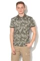 BLEND Tricou polo cu model floral Barbati