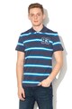 BLEND Tricou polo in dungi cu aplicatie pe piept Barbati