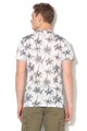 BLEND Tricou slim fit cu imprimeu tropical Barbati