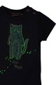 Catimini Tricou cu imprimeu fosforescent Baieti