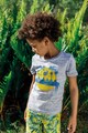 Catimini Tricou cu imprimeu tropical Baieti