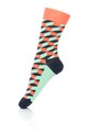 Happy Socks Sosete medii cu imprimeu grafic, Unisex Femei