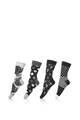 Happy Socks Set de sosete cu model abstract - 4 perechi Barbati