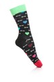 Happy Socks Unisex grafikai mintás zokni szett - 3 pár férfi